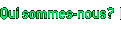 Qui sommes-nous?