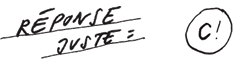 Question 04 | Réponse juste: C