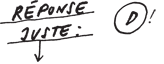 Question 03 | Réponse juste: D