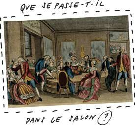 Question 04 | Que se passe-t-il dans ce salon?