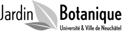 Jardin botanique de l'Université et de la Ville de Neuchâtel | Logo